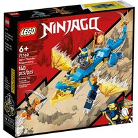 LEGO NINJAGO Le dragon de tonnerre EVO de Jay, 71760, 140 pcs, 7 ans et plus
