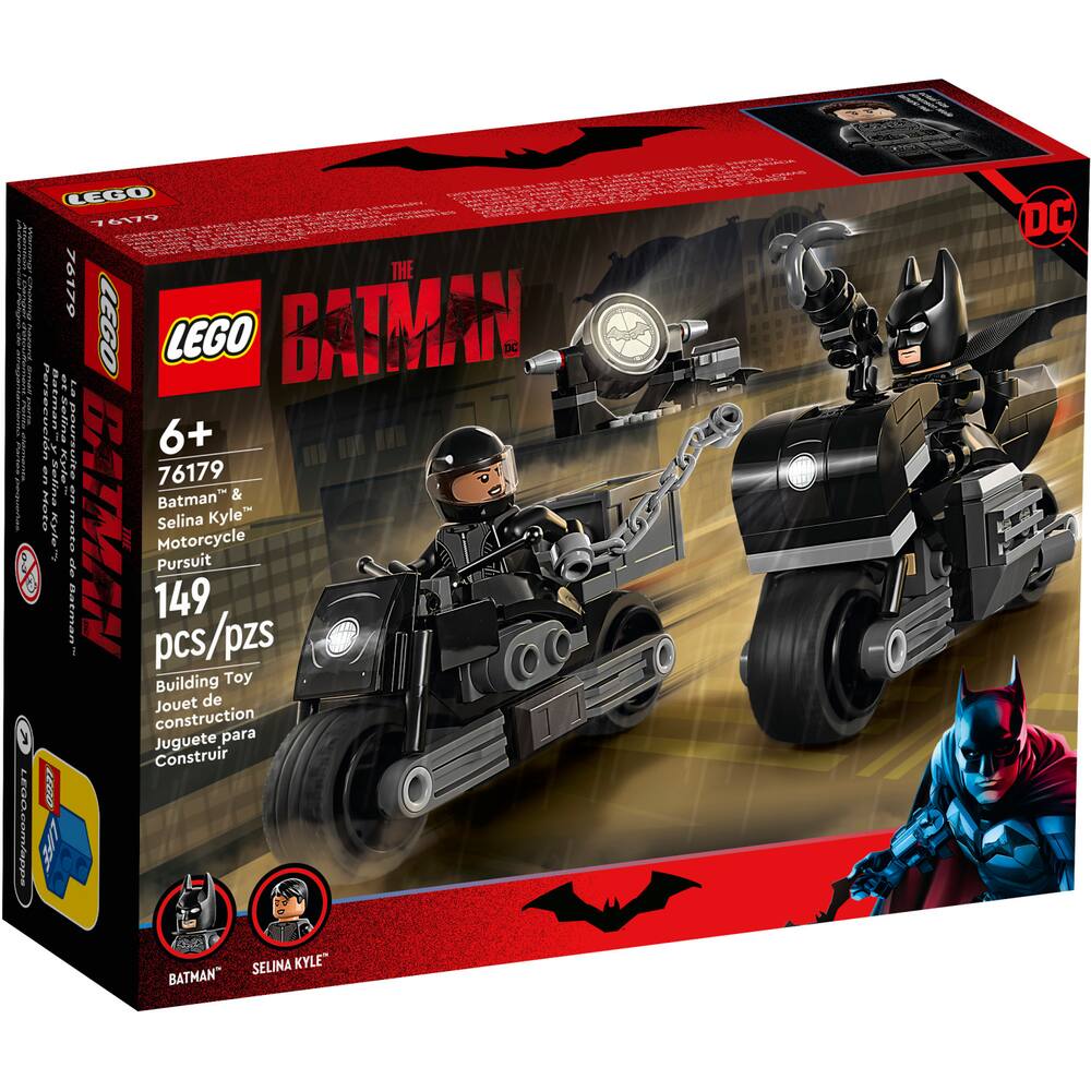 LEGO® DC Batman™: Batman & Selina Kyle™ Motorcycle Pursuit - 76179, 149  pcs, Age 7+ | Party City