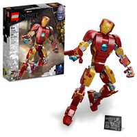 LEGO® Marvel Iron Man Figure - 76206, Age 7+ Front_Three_Fourths_Angled_Right