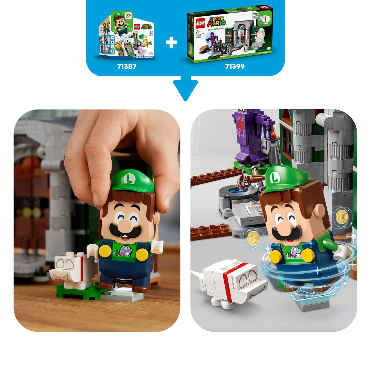 LEGO® Super Mario™ - Luigi's Mansion™ Expansion Set: Ready for a