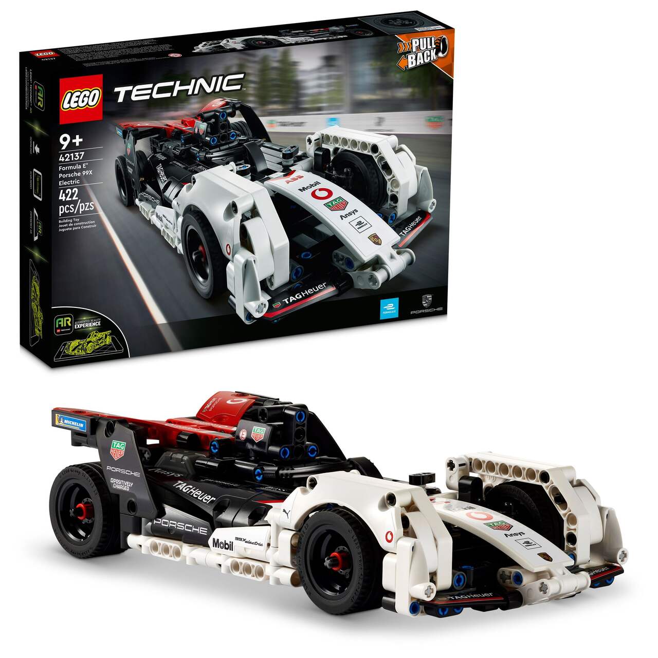 LEGO Technic Voiture Formula E Porsche 99X Electric, 42137