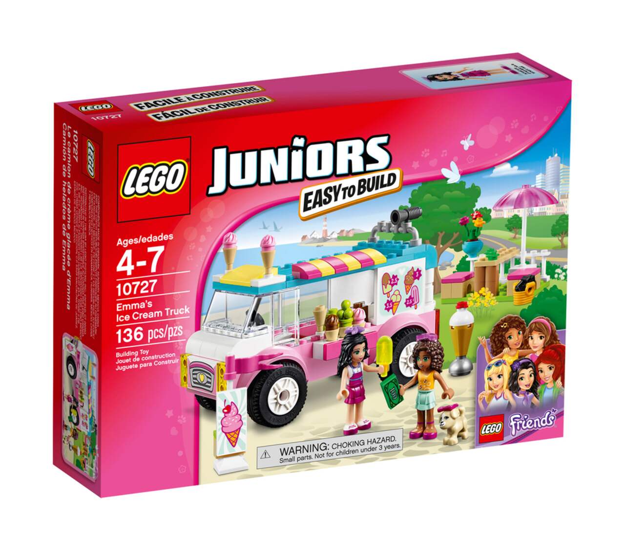 LEGO Juniors Emma s Ice Cream Truck 136 pc Canadian Tire