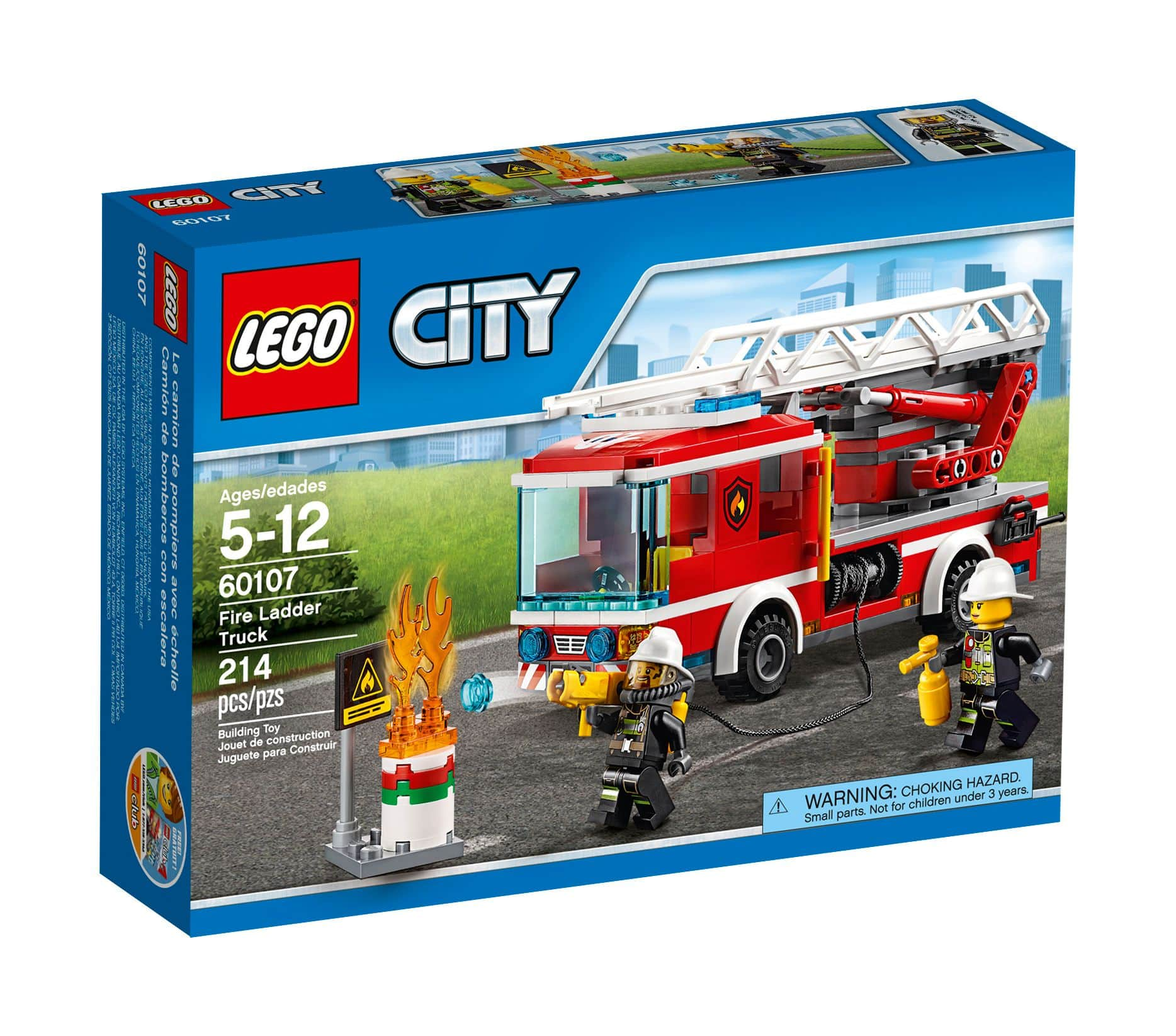 LEGO City Fire Fire Ladder Truck 214 pc Canadian Tire