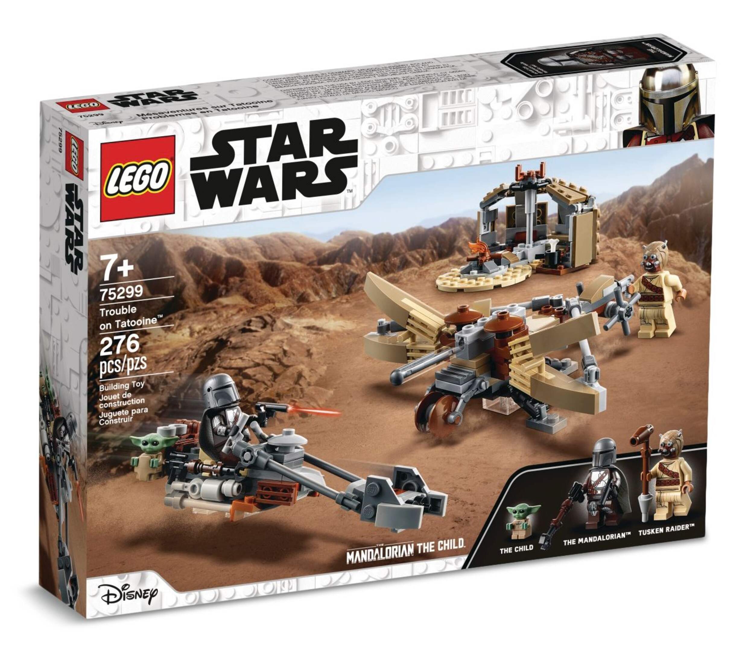 LEGO® Star Wars™ Trouble on Tatooine™ 75299 Building Toy Kit For Kids, Ages 7+ Front_Angled_Right