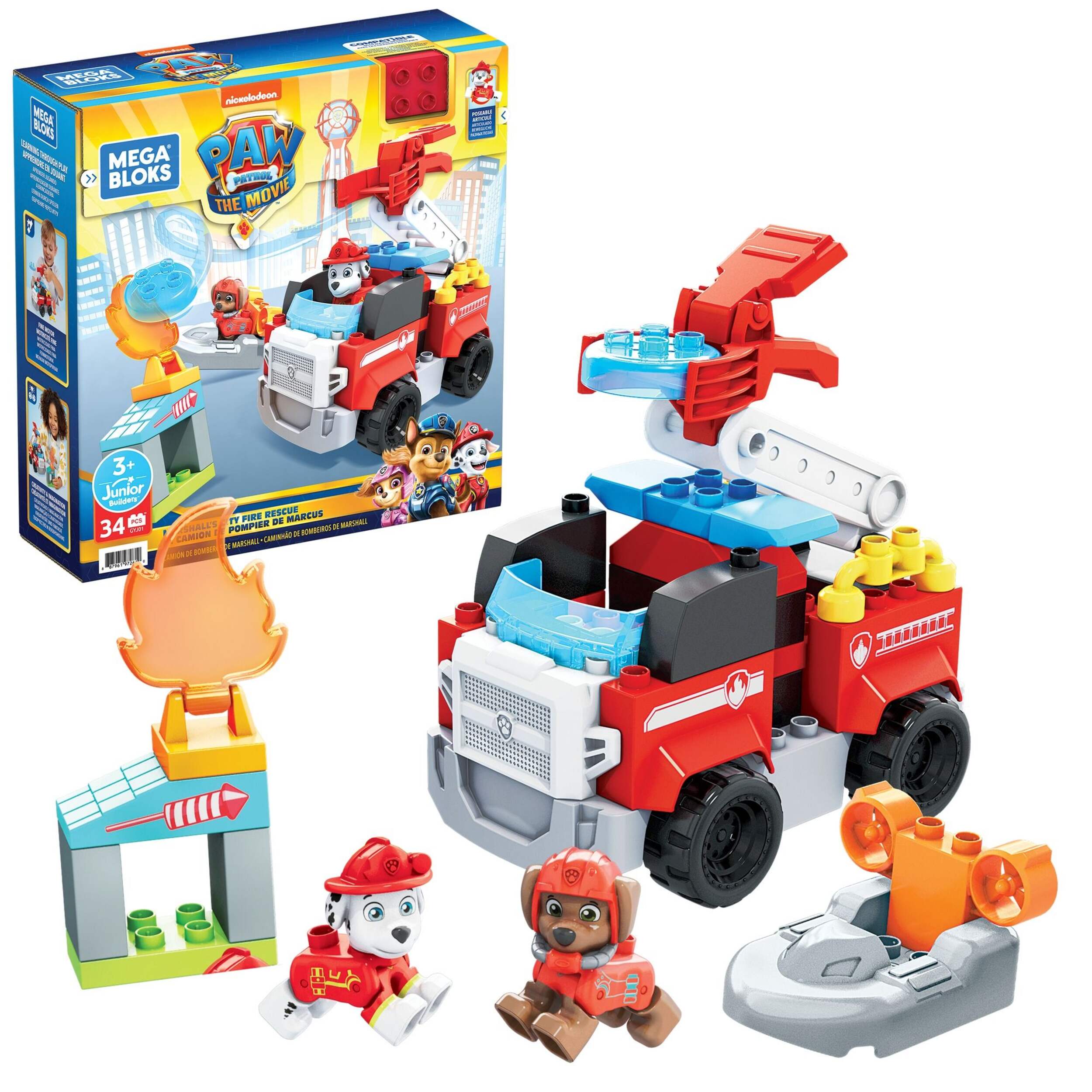PAW Patrol Marshall's Fire Rescue, Age 3+ Composite_or_Mixed