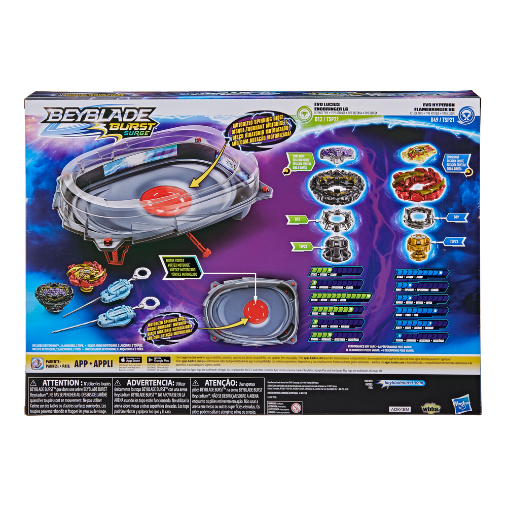 beyblade burst surge volt knockout battle set