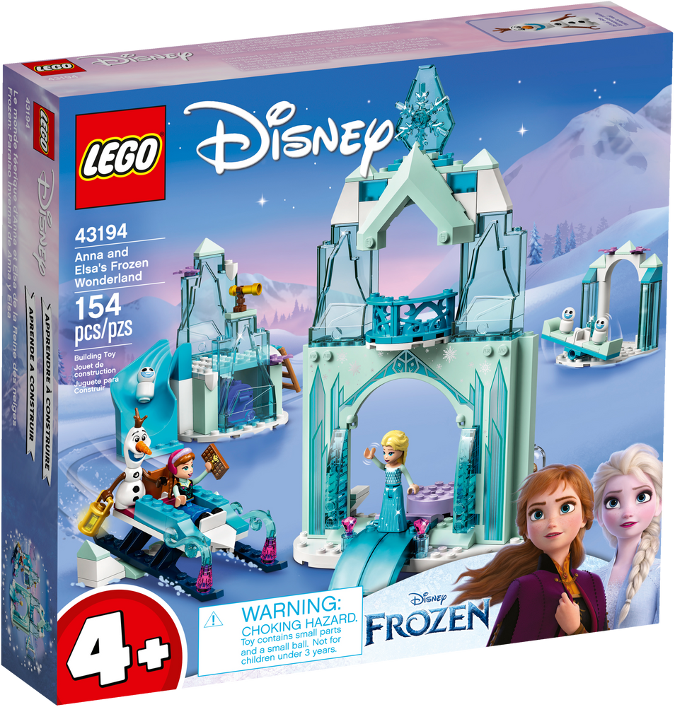 LEGO® Disney Anna and Elsa's Frozen - 43194, 154 pcs, Age 4+ | Canadian Tire
