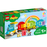 LEGO® DUPLO® My First Number Train - Learn To Count - 10954, 23 pcs, Age 2+ Front_Angled_Right