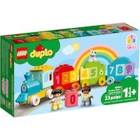 LEGO® DUPLO® My First Number Train - Learn To Count - 10954, 23 pcs, Age 2+ Front_Angled_Right