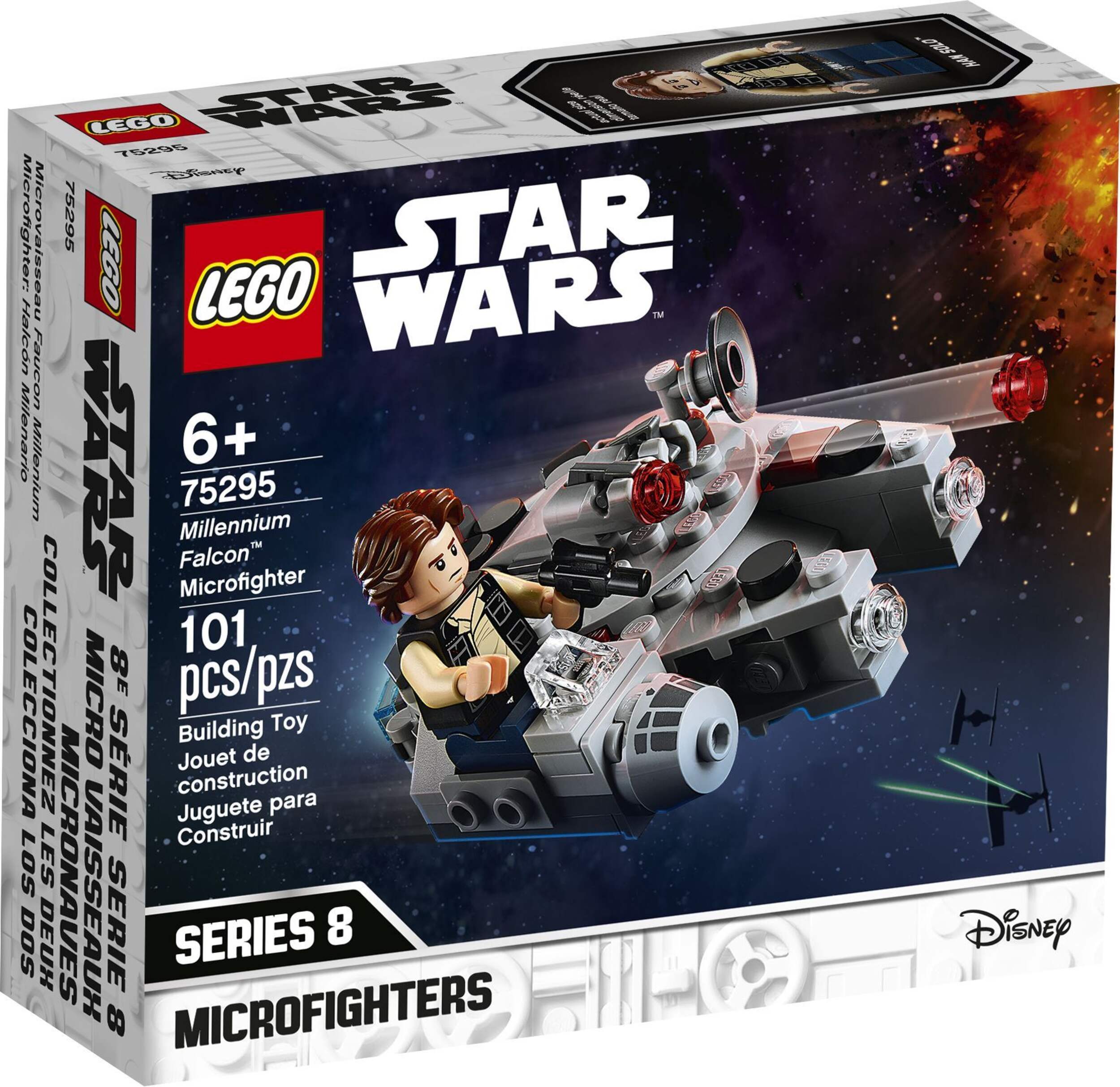 LEGO Star Wars Millennium Falcon – 75295, paq. 101, 6 ans et plus Front_Angled_Right