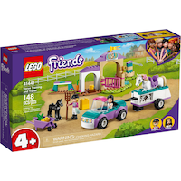 LEGO Friends, Le dressage de chevaux et la remorque – 41441, paq. 148, 4 ans et plus Front_Angled_Right
