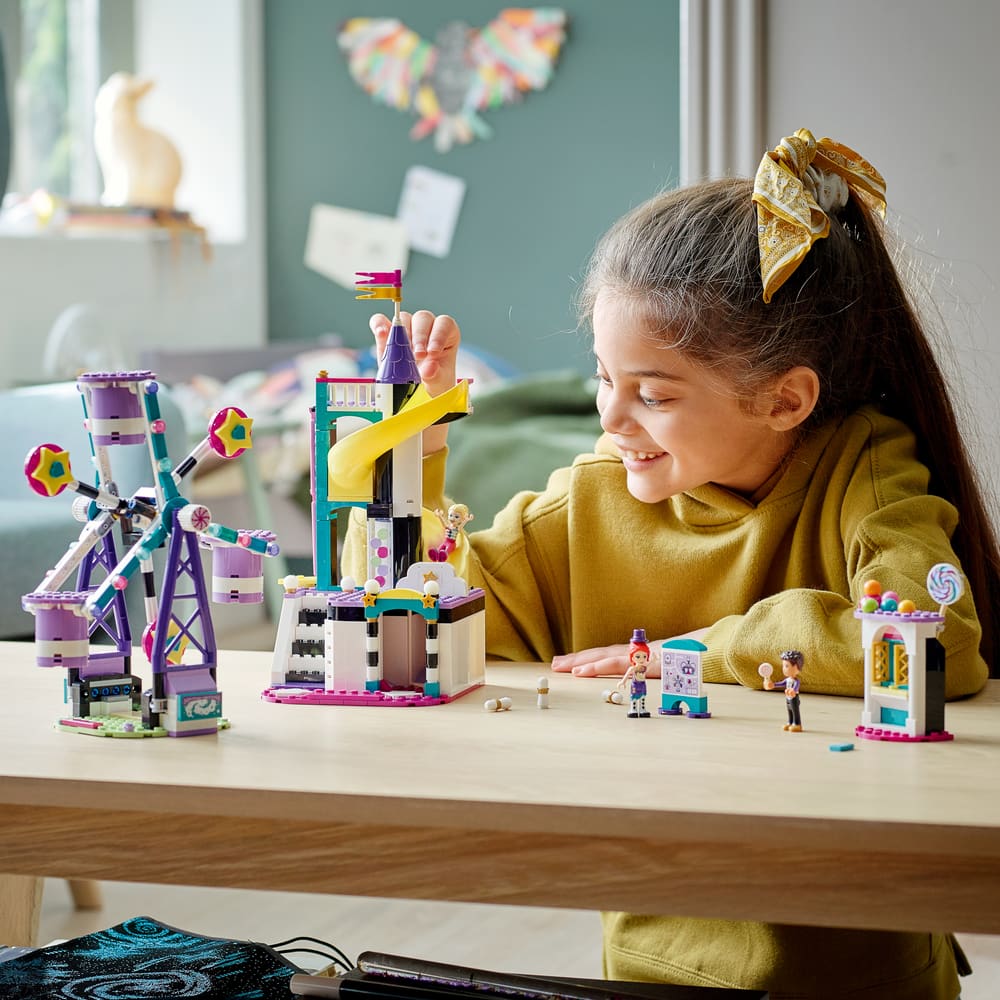 lego friends magical ferris wheel and slide