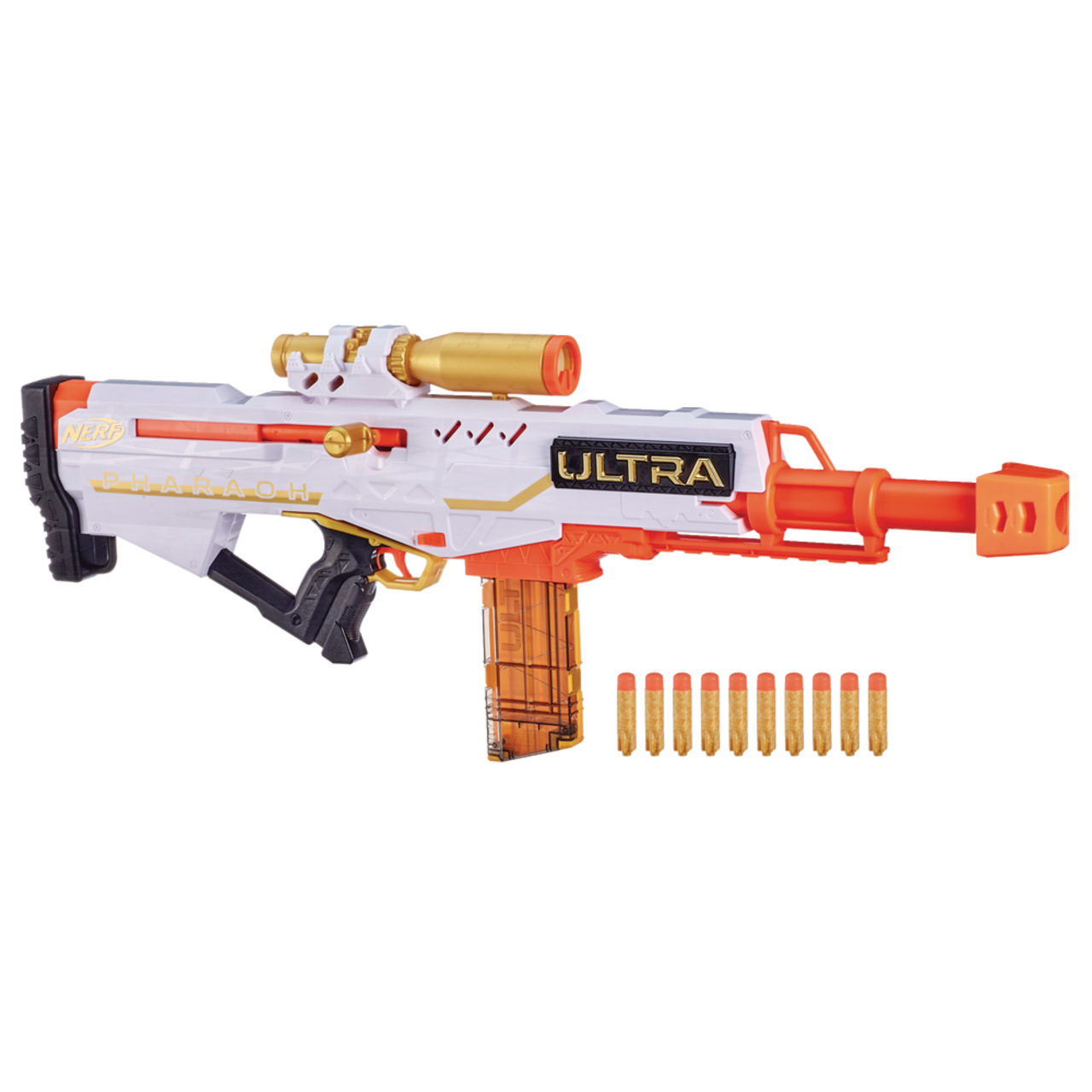 Nerf Ultra Two Motorized Blaster -- Fast-Back Reloading, 6 Nerf Ultra Darts  -- Compatible Only with Nerf Ultra Darts 