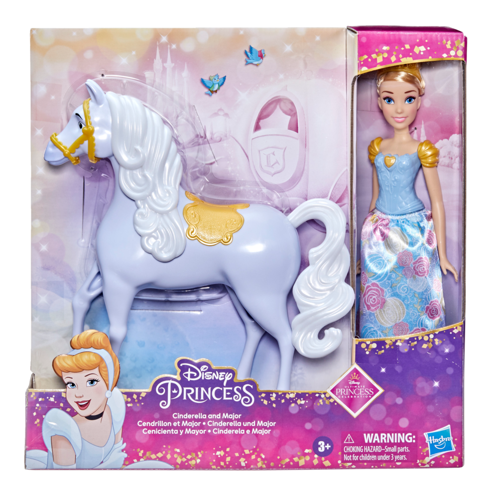 disney princess cinderella and major