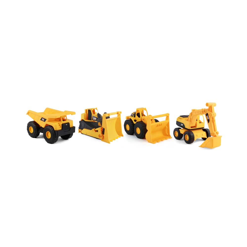 cat construction fleet excavator toy