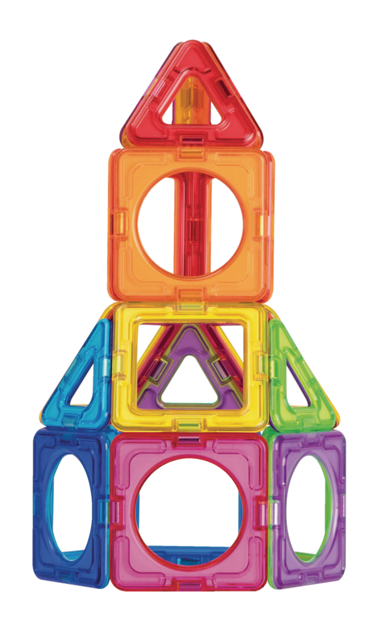 Picasso Tiles Magnetic Marble Run Building Blocks, 71-pc