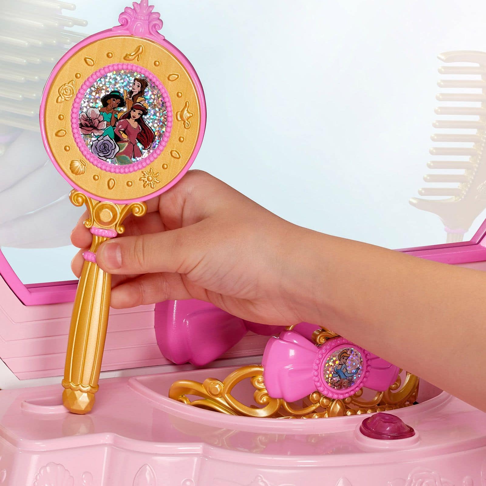 Disney princess store vanity table