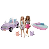 Barbie® & Friend Vehicles Buildup Set, Ages 3 to 7 Composite_or_Mixed