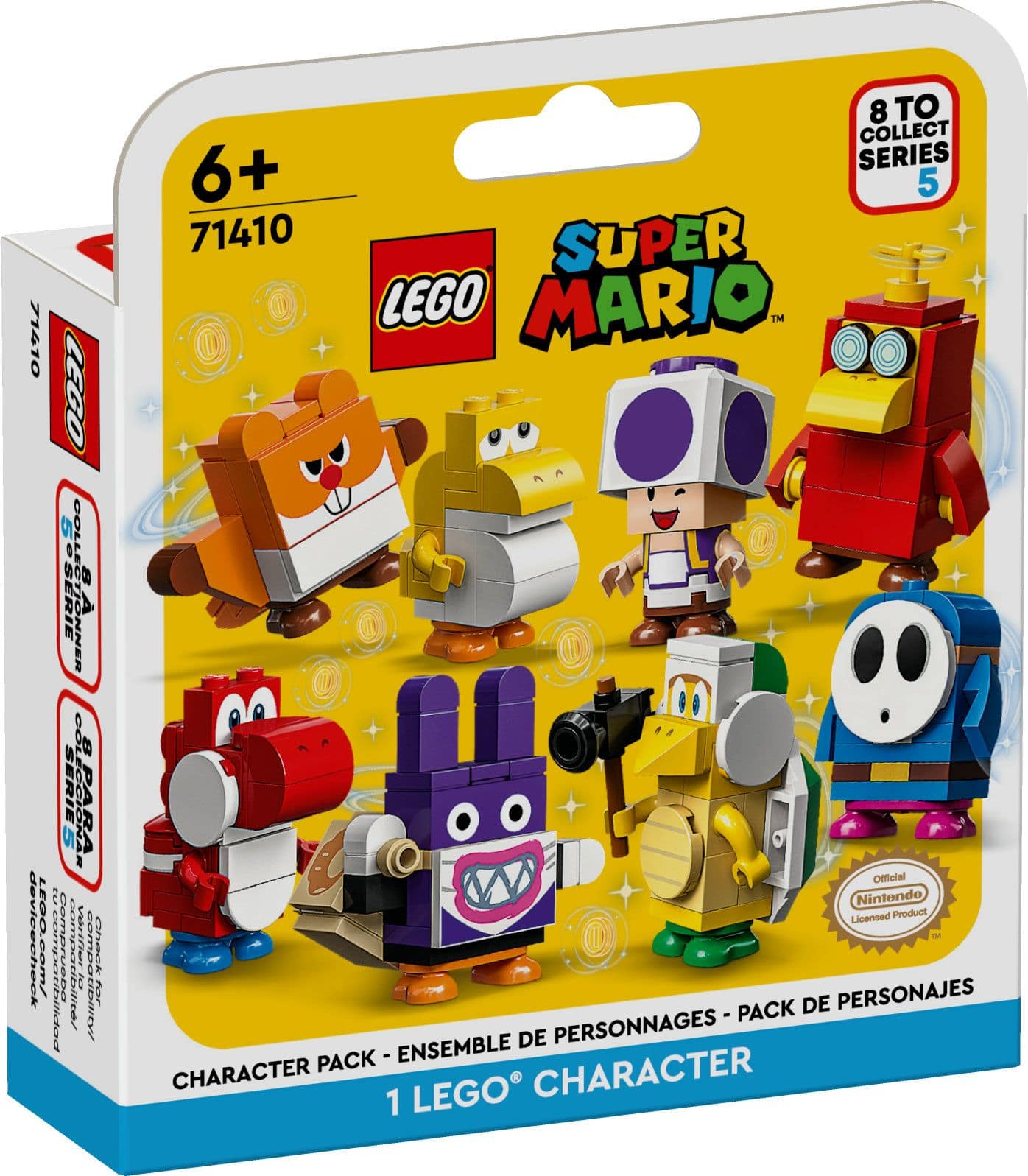 LEGO Super Mario Ensembles de personnages Serie 5 71410 6 ans et plus Canadian Tire