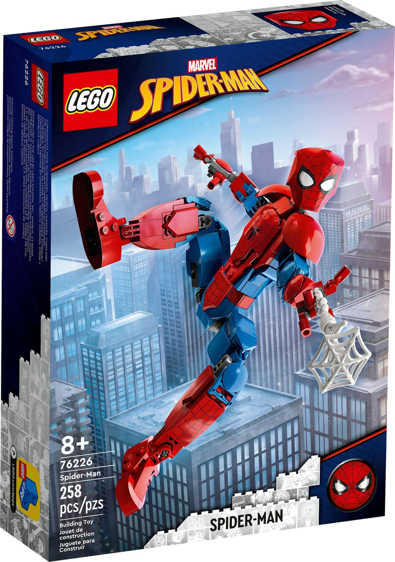 LEGO® 76226 Marvel Spider-Man Figure Set, Ages 8+