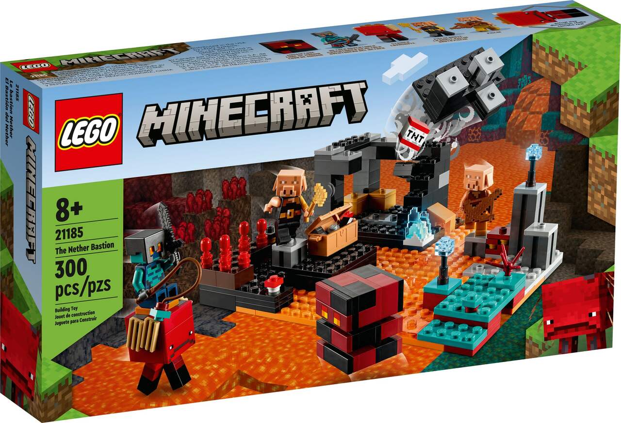 LEGO® 21185 Minecraft The Nether Bastion Set, Ages 8+