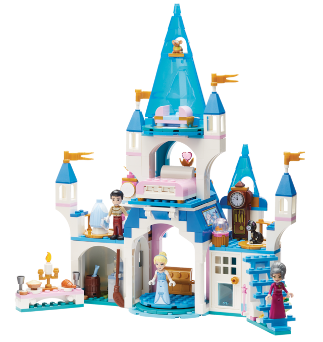 LEGO® 43206 Disney Cinderella and Prince Charming’s Castle Set ...