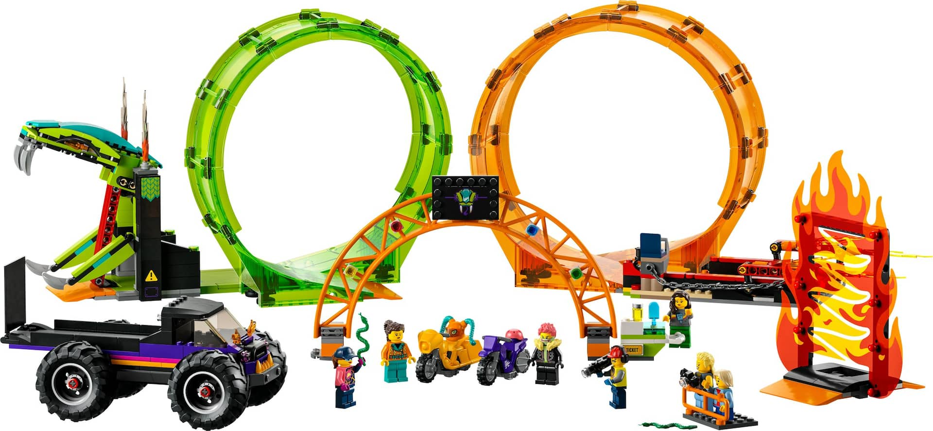 LEGO® City Double Loop Stunt Arena -60339, Ages 7+ | Canadian Tire