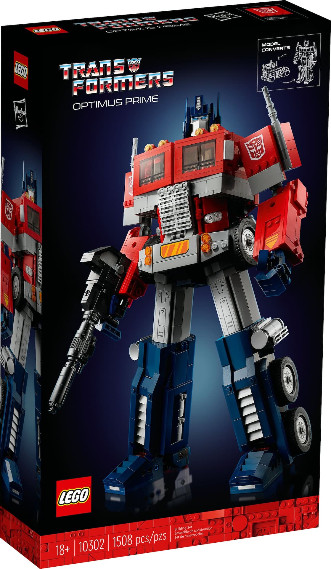gravel Express Shrug shoulders LEGO® Optimus Prime - 10302, Ages 4+ | Canadian Tire