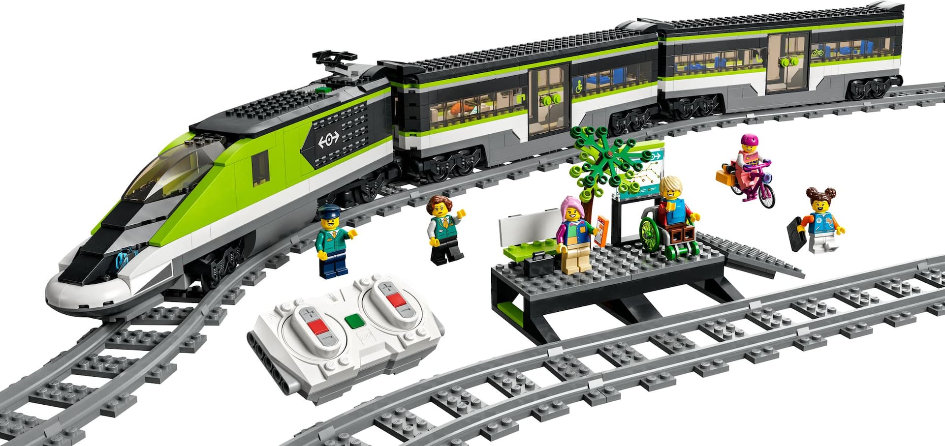 Lego passenger train set sale