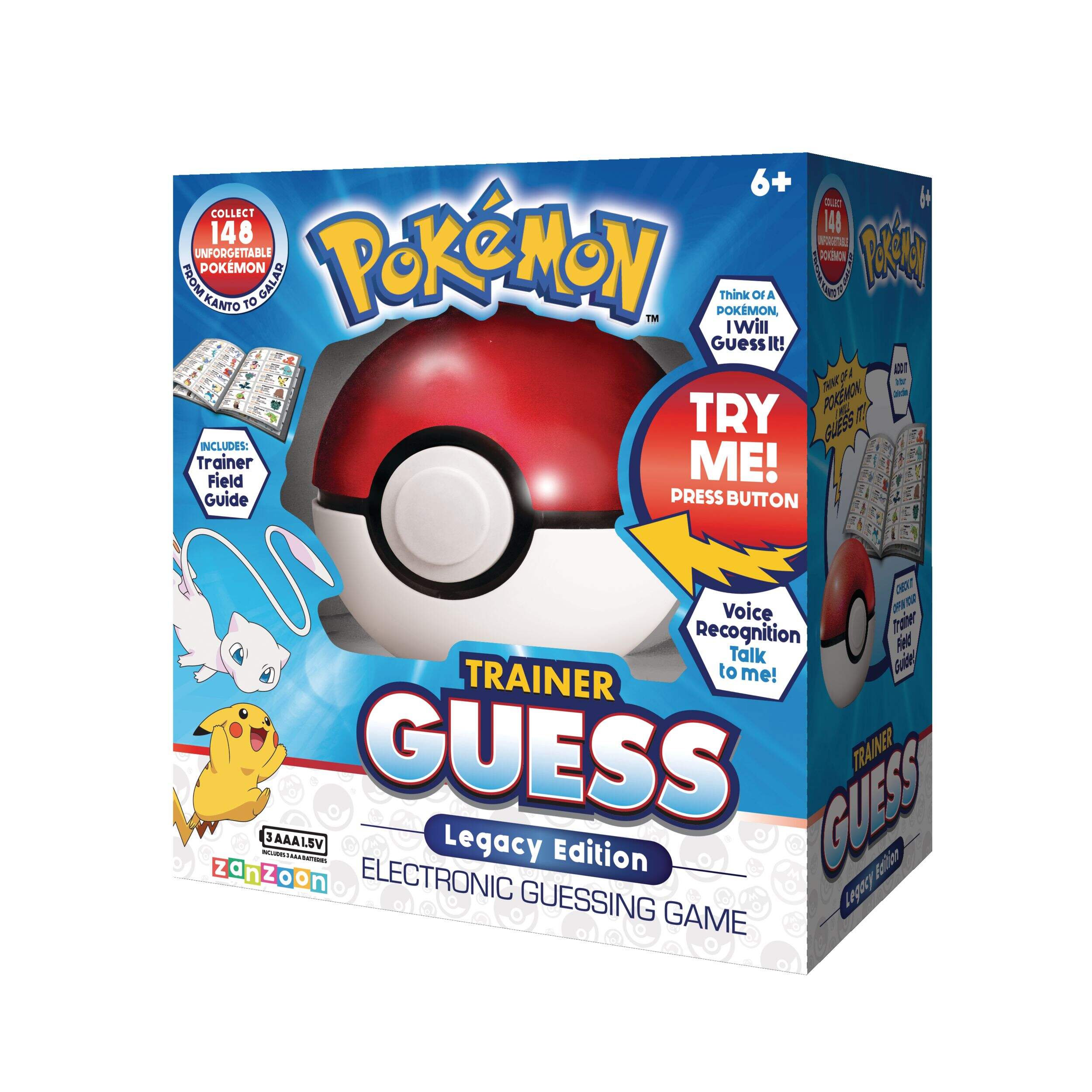 Pokémon Trainer Guess Legacy Edition by Asmodee, English Front_Angled_Left