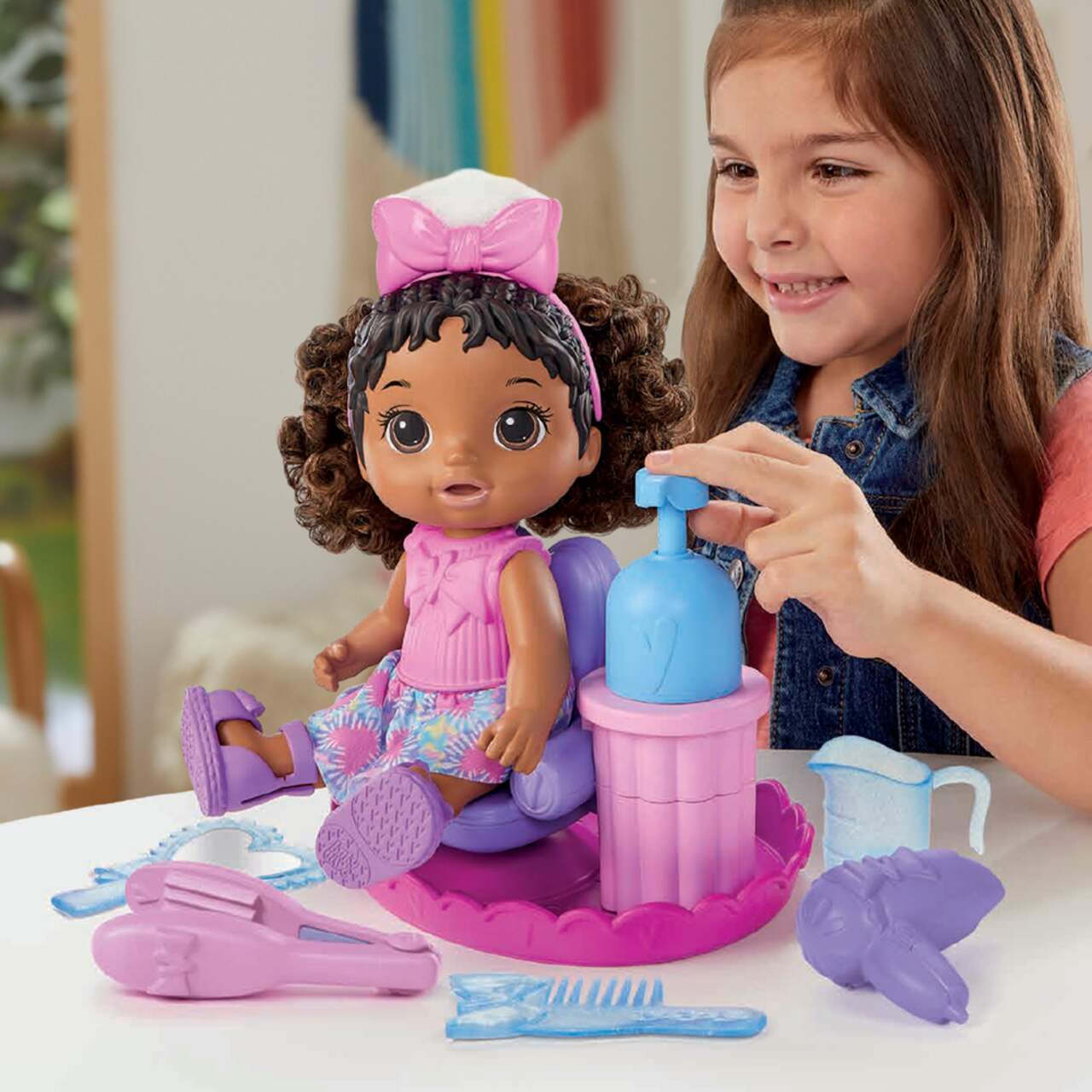 Baby Alive Change 'n Play Baby Doll - Black Hair : Target