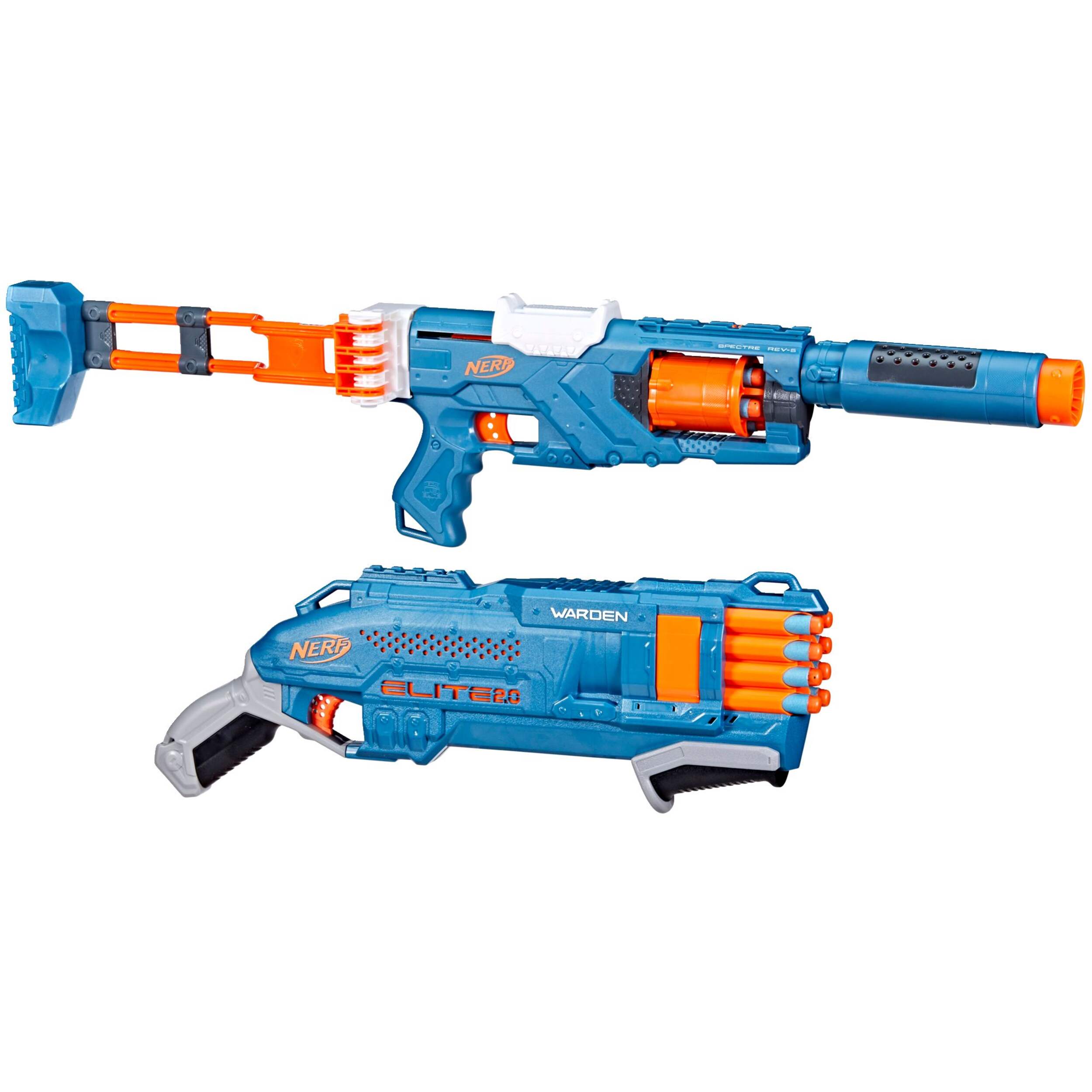 NERF Elite 2.0 Spectre Warden Double Defense Pack, Ages 8+ Front_Angled_Right