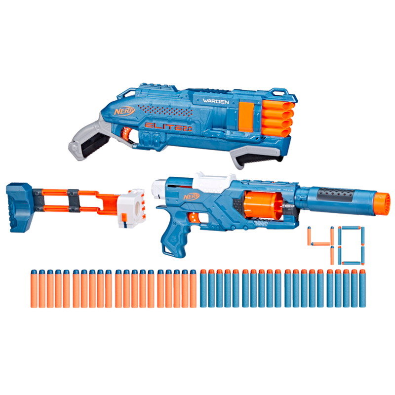 NERF Elite 2.0 Spectre Warden Double Defense Pack, Ages 8+ | Canadian Tire