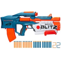 NERF Elite Motoblitz CS-10, Ages 8+ Composite_or_Mixed
