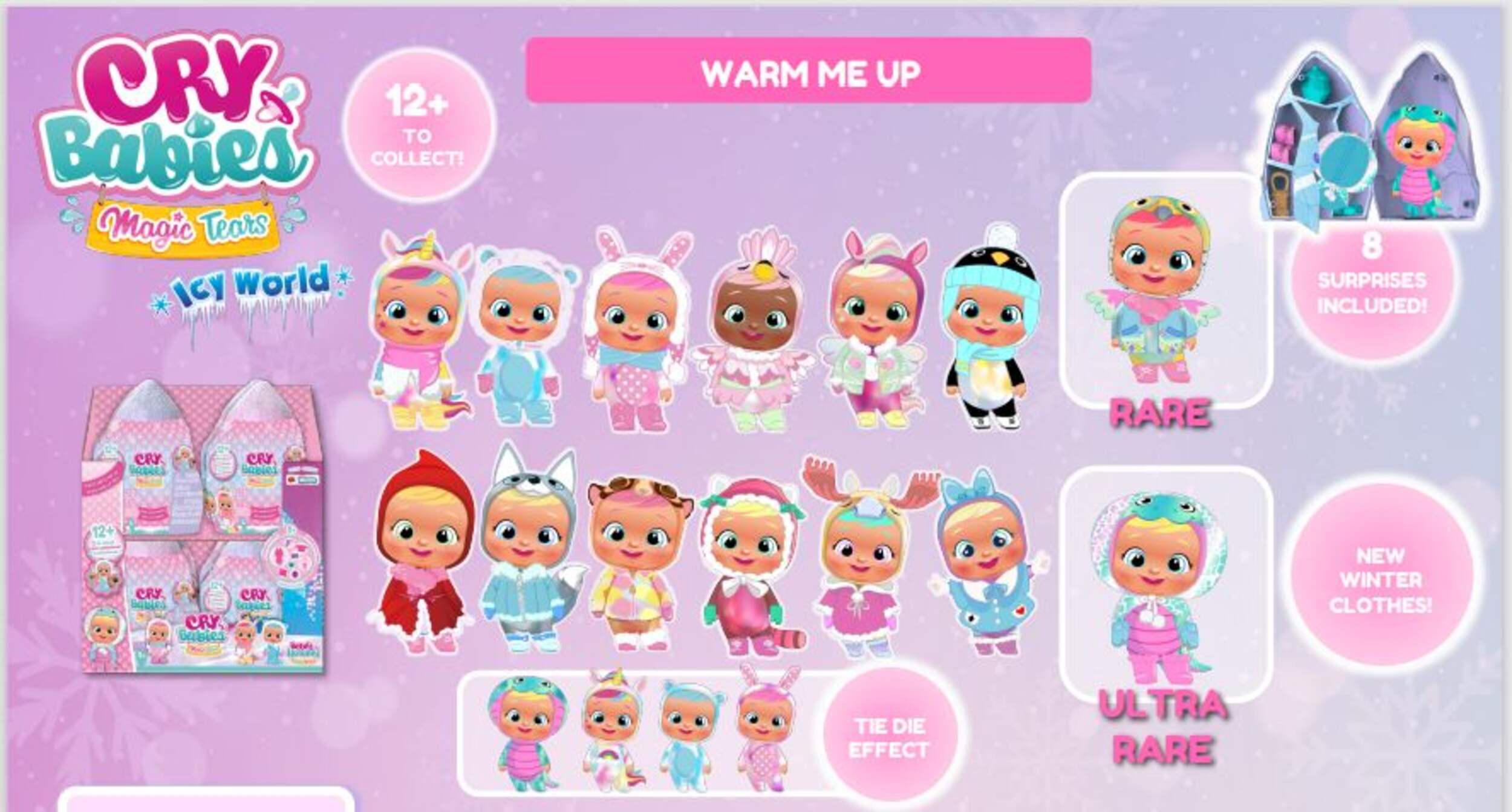 Cry Babies Magic Tear Icy World, Ages 3+ Front_Flat