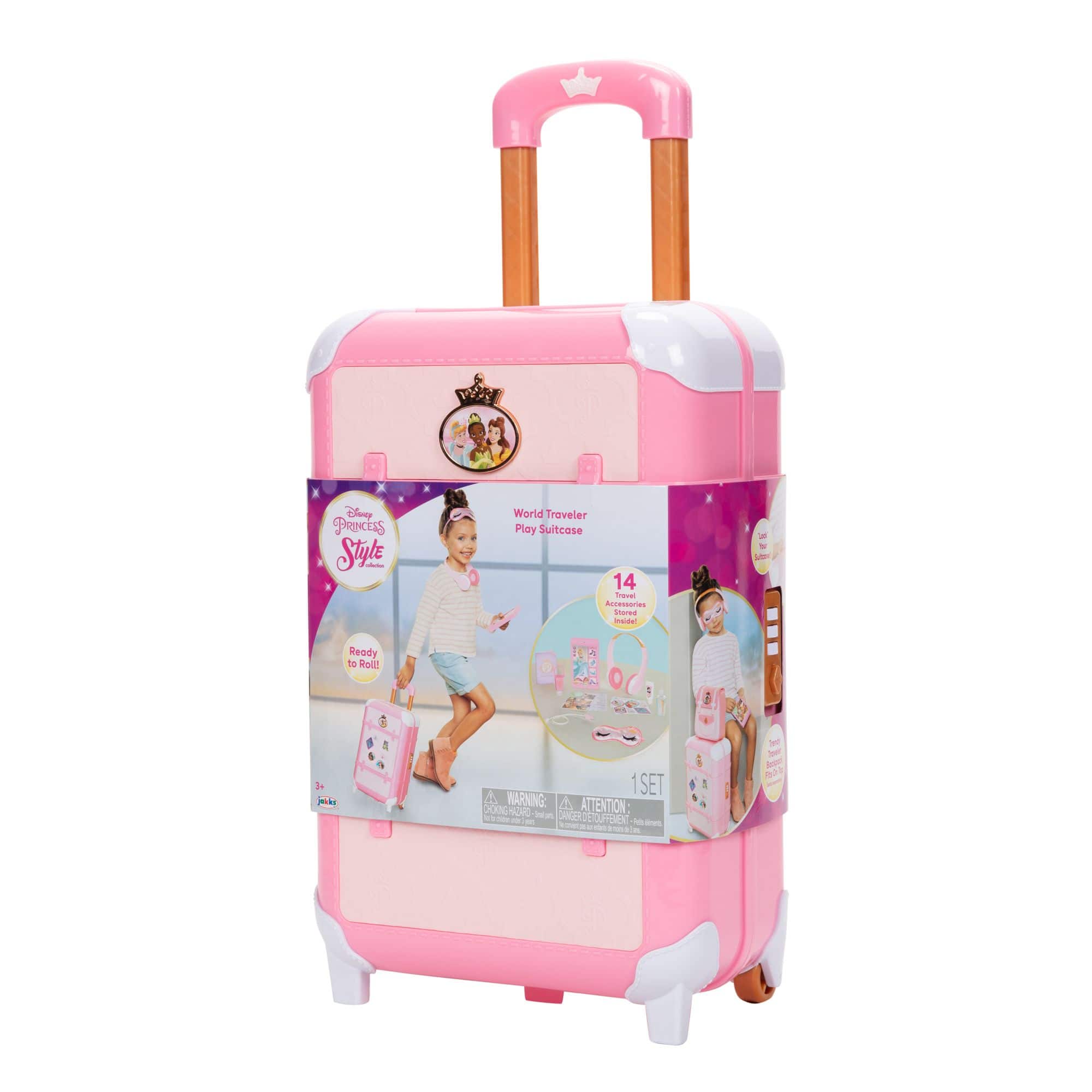 Barbie Pink Clear Doors Clothing Accessories Storage Doll Travel Case –  Warehouse Toys