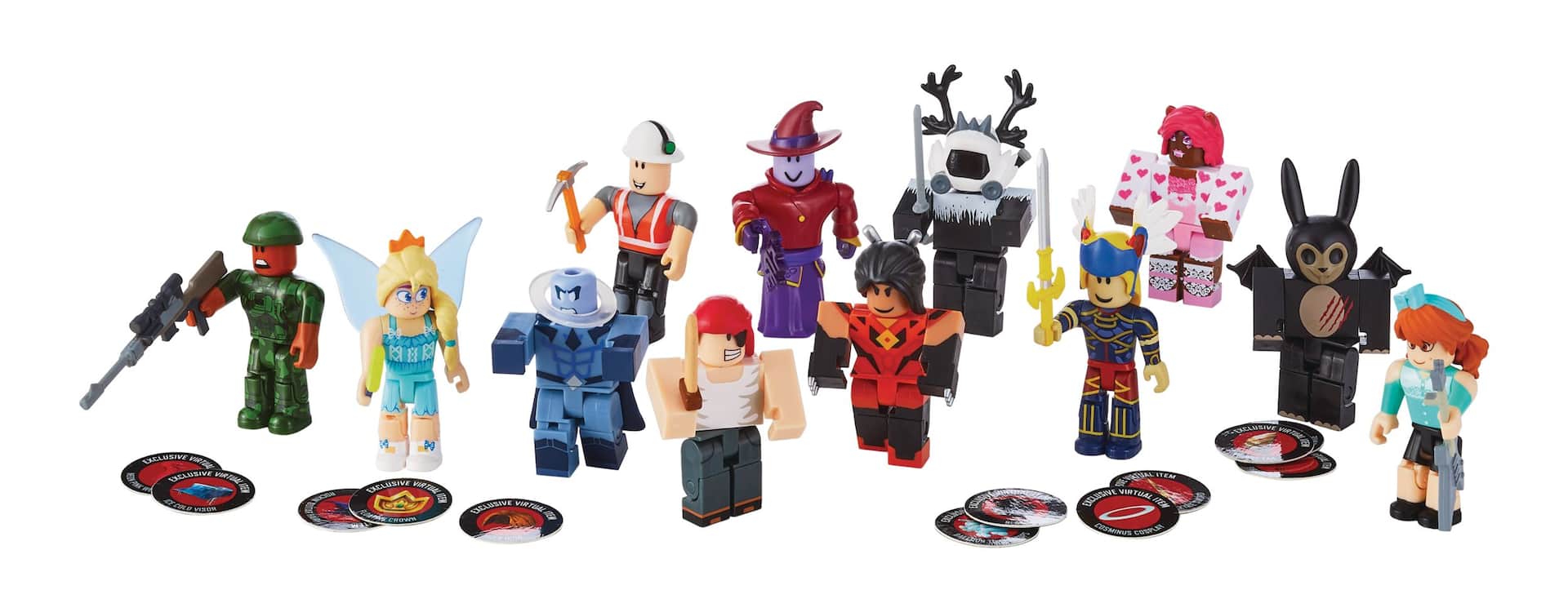 JAZWARES Roblox Action Collection - Pack de 12 figurines de la