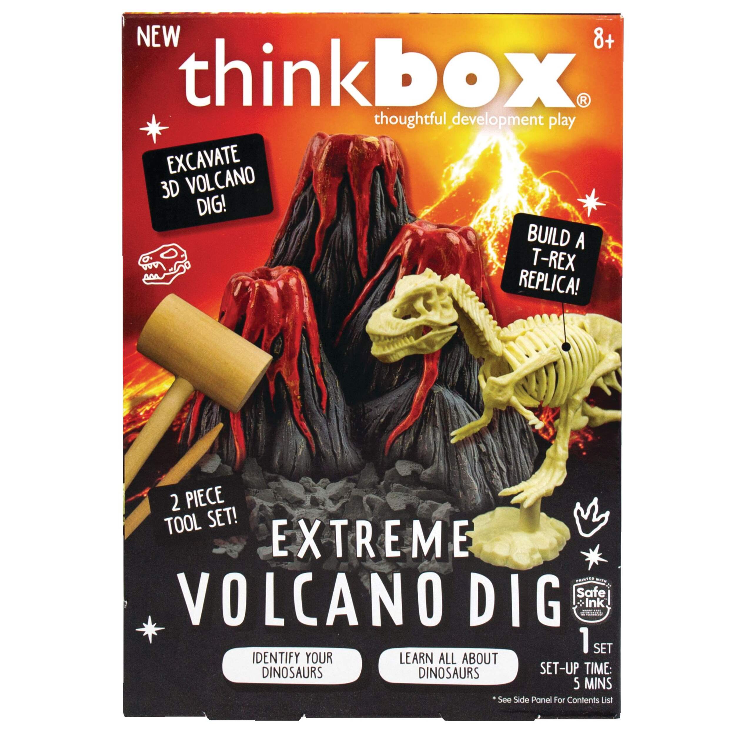 Thinkbox® Extreme Volcano Dig, Ages 8+ Front_Flat
