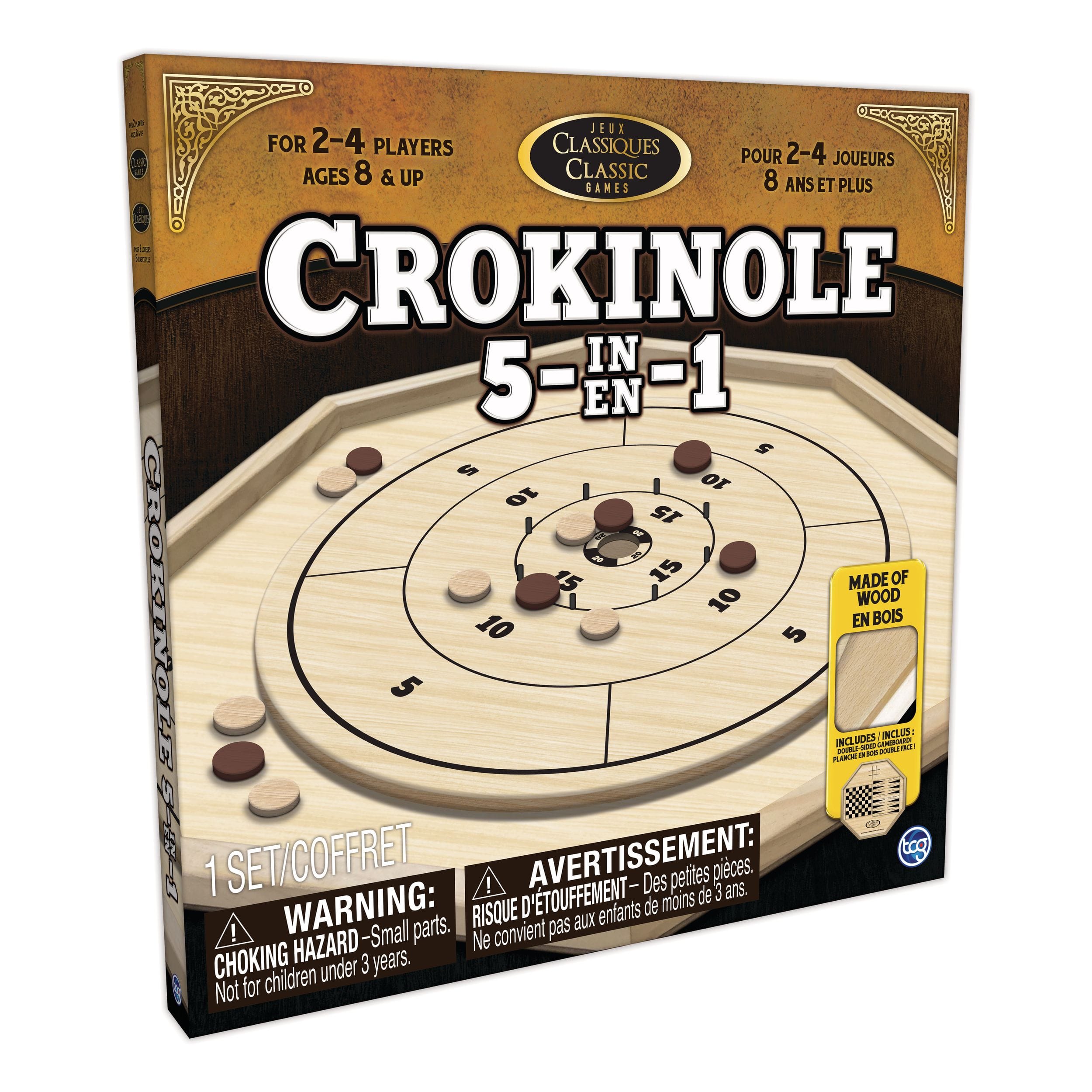 Crokinole Canada Board Game - Ironman —  - A