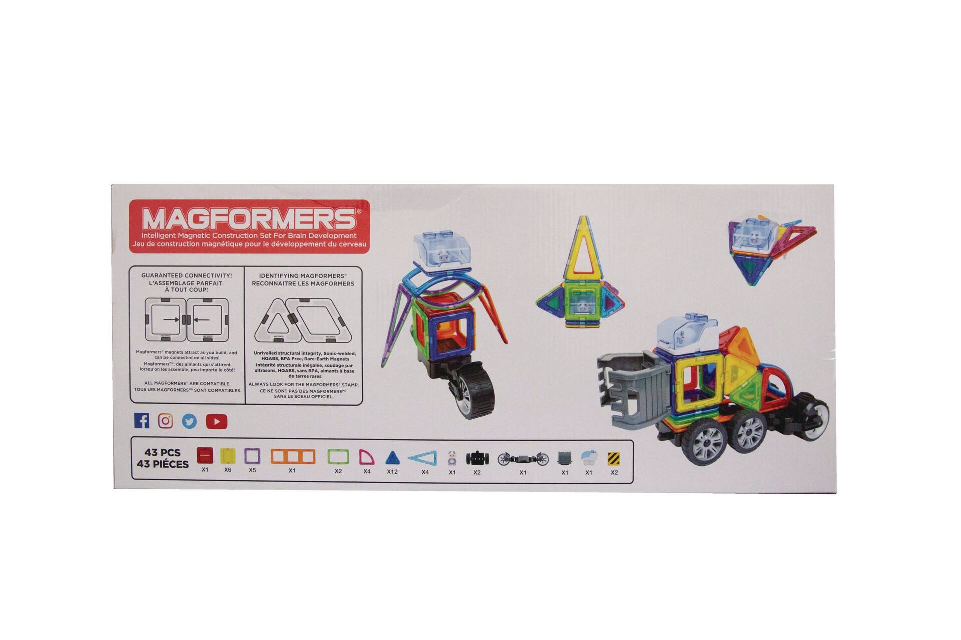 Magformers Space Adventure Set 43 pc Ages 3 Canadian Tire