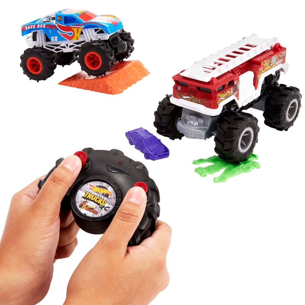 Camions monstres t?�l?�guid?�s Hot Wheels, paq. 2 | Canadian Tire