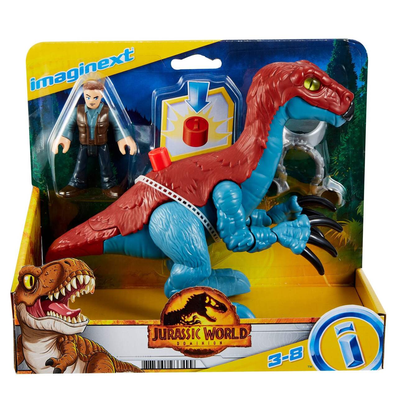 Zuru Smashers Mini Jurassic Light Up Dino Toy - Assorted, 1 ct