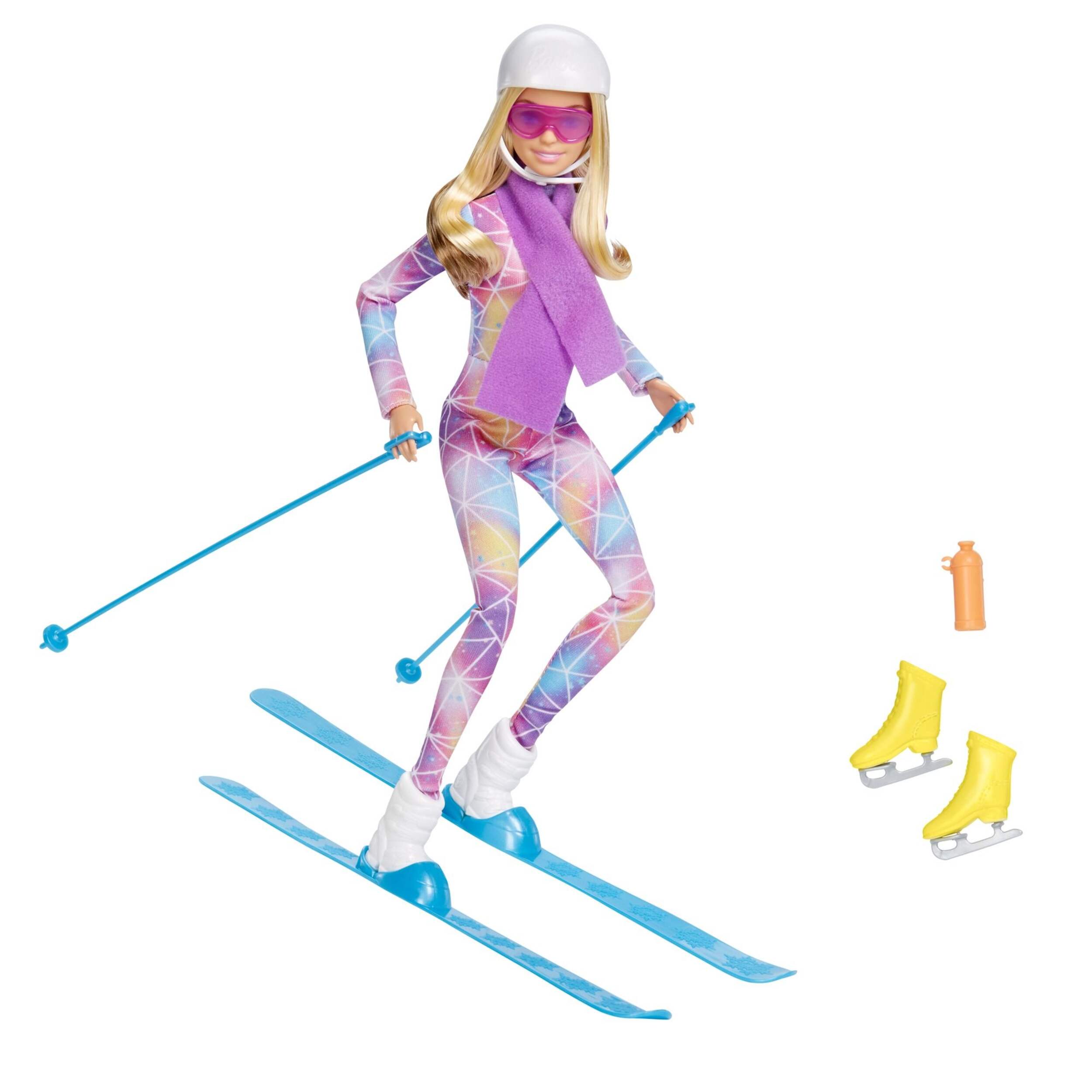 Barbie® Winter Skiing Doll Front_Three_Fourths_Angled_Right