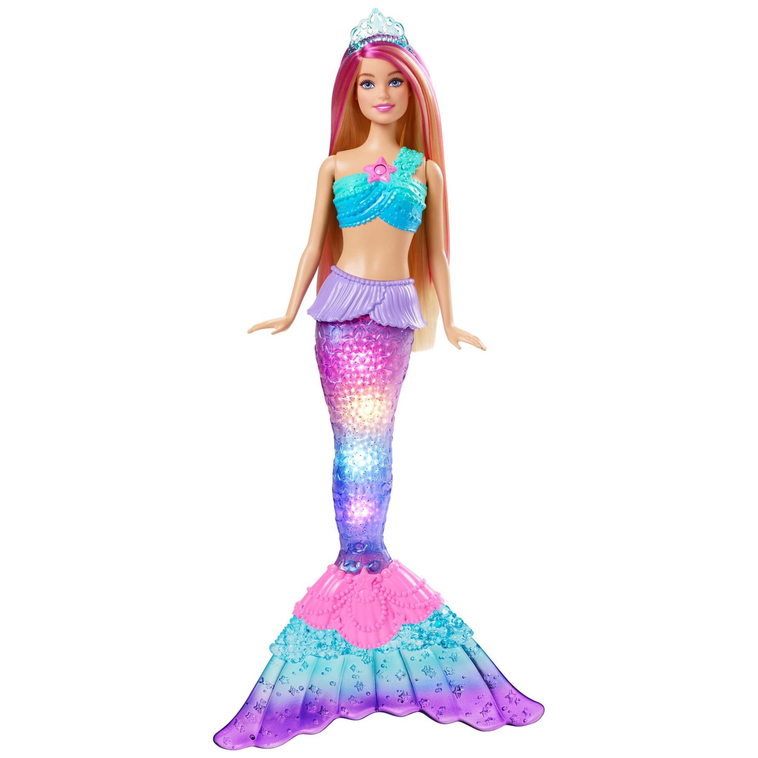 Barbie® Dreamtopia Twinkle Lights Mermaid™ Doll, Ages 3 to 7 Front_Flat