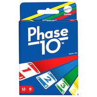 Mattel UNO Phase 10, Ages 7+ Front_Flat