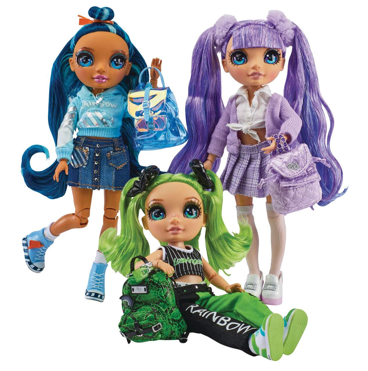 Rainbow High Junior High Adorable Trendy Fashion Doll, Posable Figural  Character, Assorted, Ages 6+