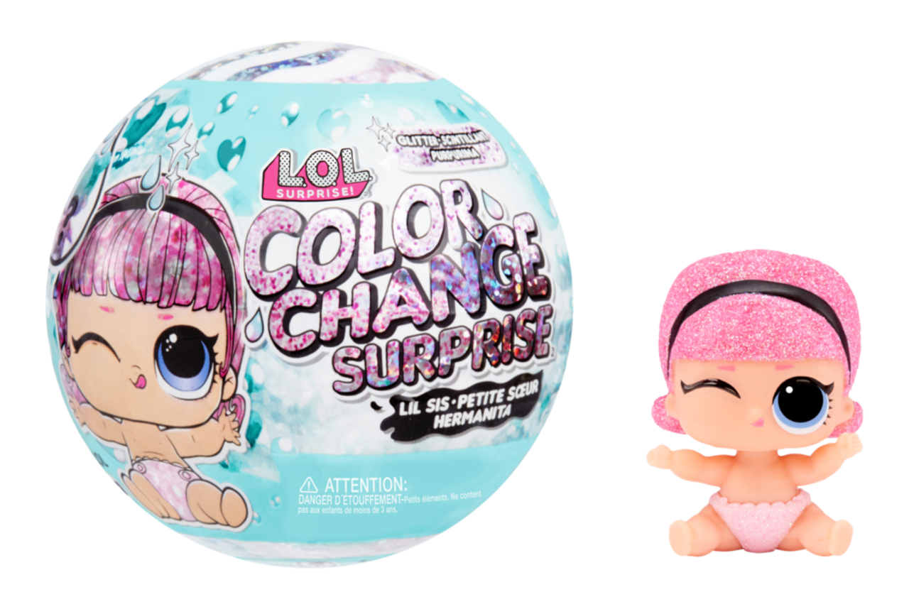 L.O.L. Surprise Glitter Colour Change Lil Sisters Collectible