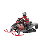 Syma 1:6 Snowmobile, Ages 14+ Front_Three_Fourths_Angled_Left