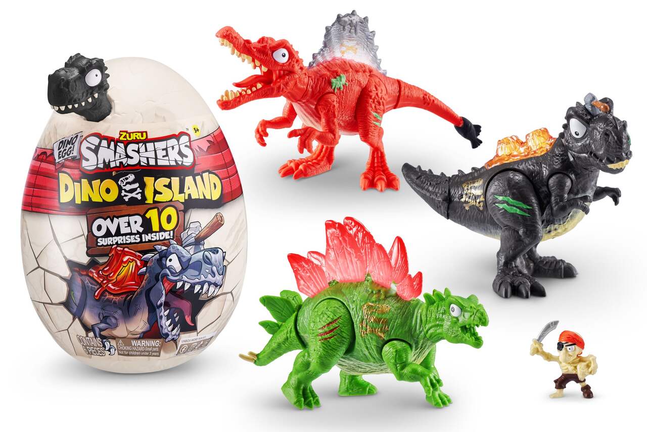 Smashers Jurassic Mini Light up Dino by Zuru Toy