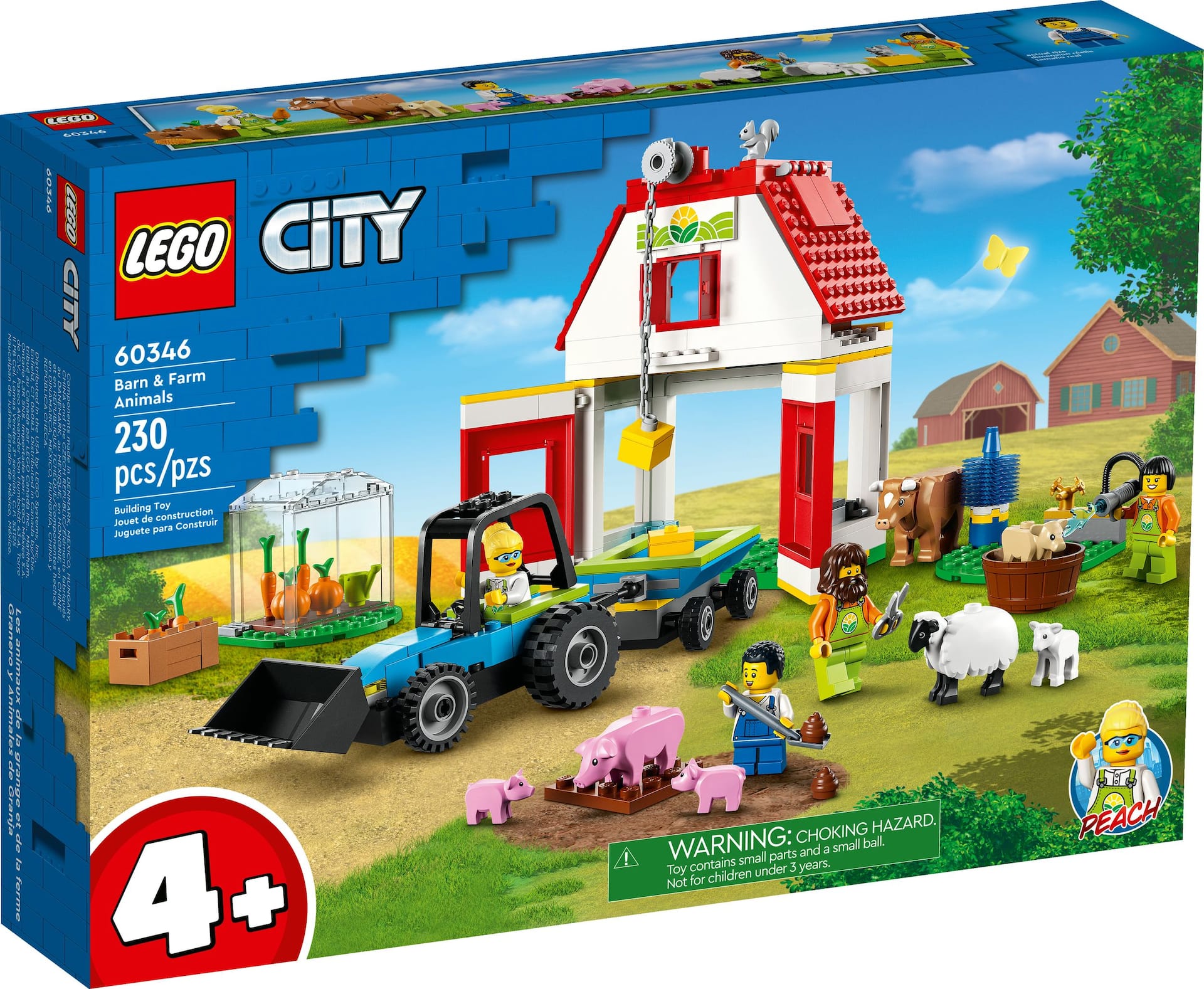 LEGO - 7637 - Jeu de construction - LEGO City - La ferme : : Jeux  et Jouets
